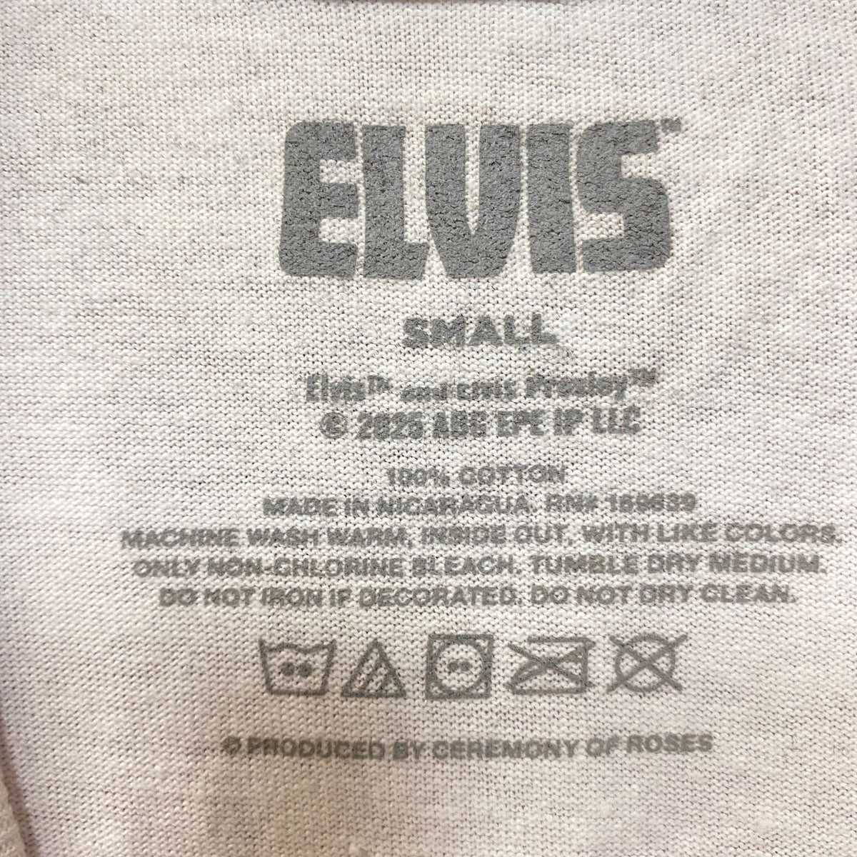 Elvis Presley Iconic Jumpsuit Costume Graphic Tee Small product image 4