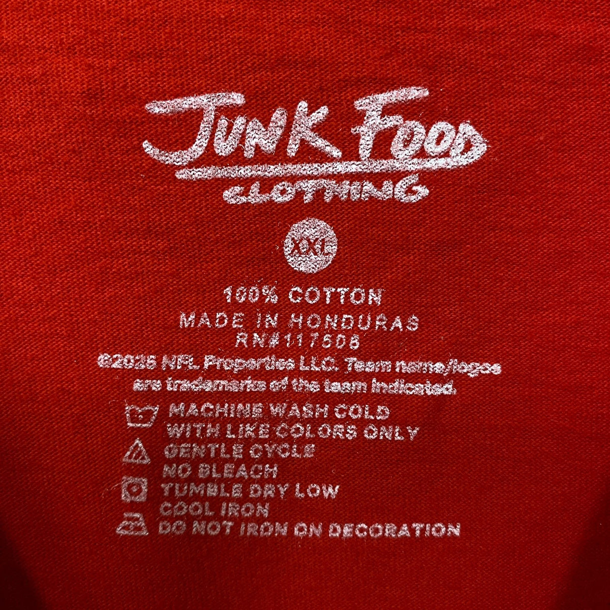 Junk Food San Francisco 49ers Graphic T-Shirt 2XL product image 4