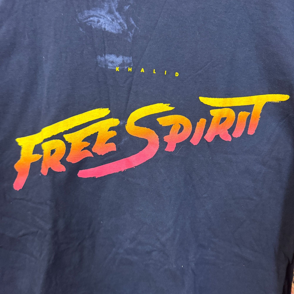 Khalid Free Spirit Spell Out Tour Wing Dyed Long Sleeve M product image 2