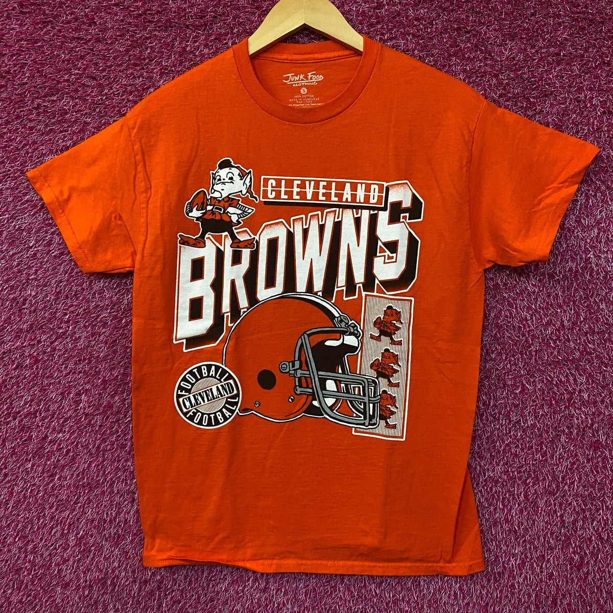 Junk Food Clothing NFL Cleveland Browns Checkdown Flea product image 1