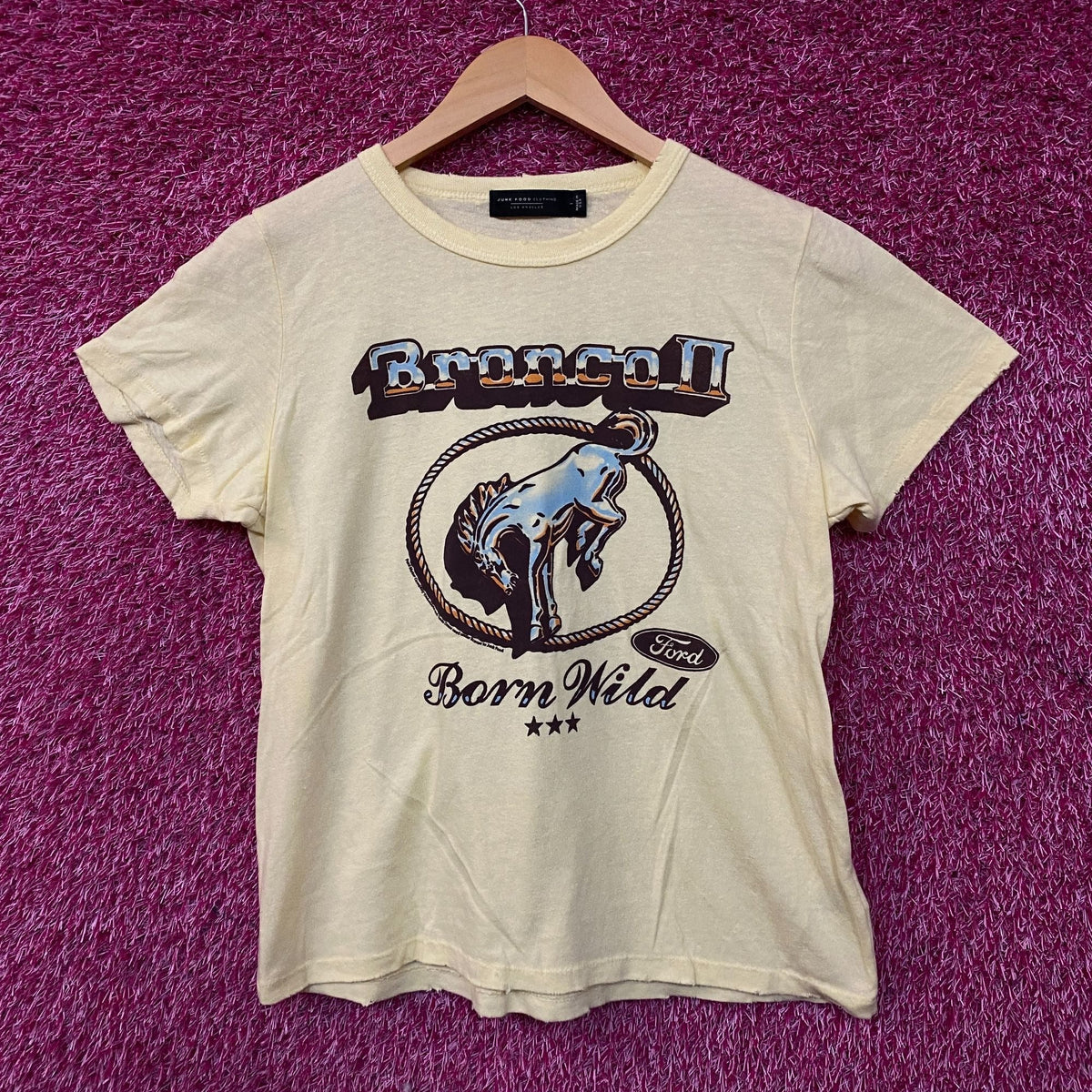 Junk Food Clothing Women's Bronco 2 Born Wild Graphic product image 1