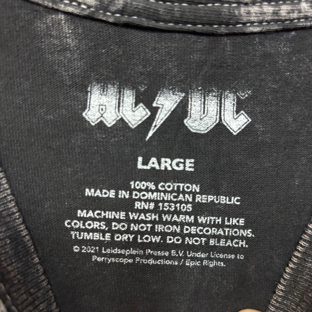 AC/DC high way to hell tour Tshirt size large product image 6