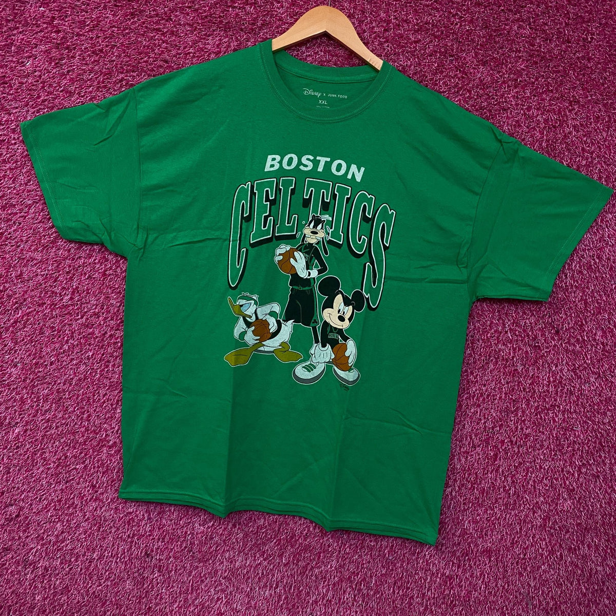 Junk Food Kelly Green Boston Celtics Disney Mickey Squad product image 3