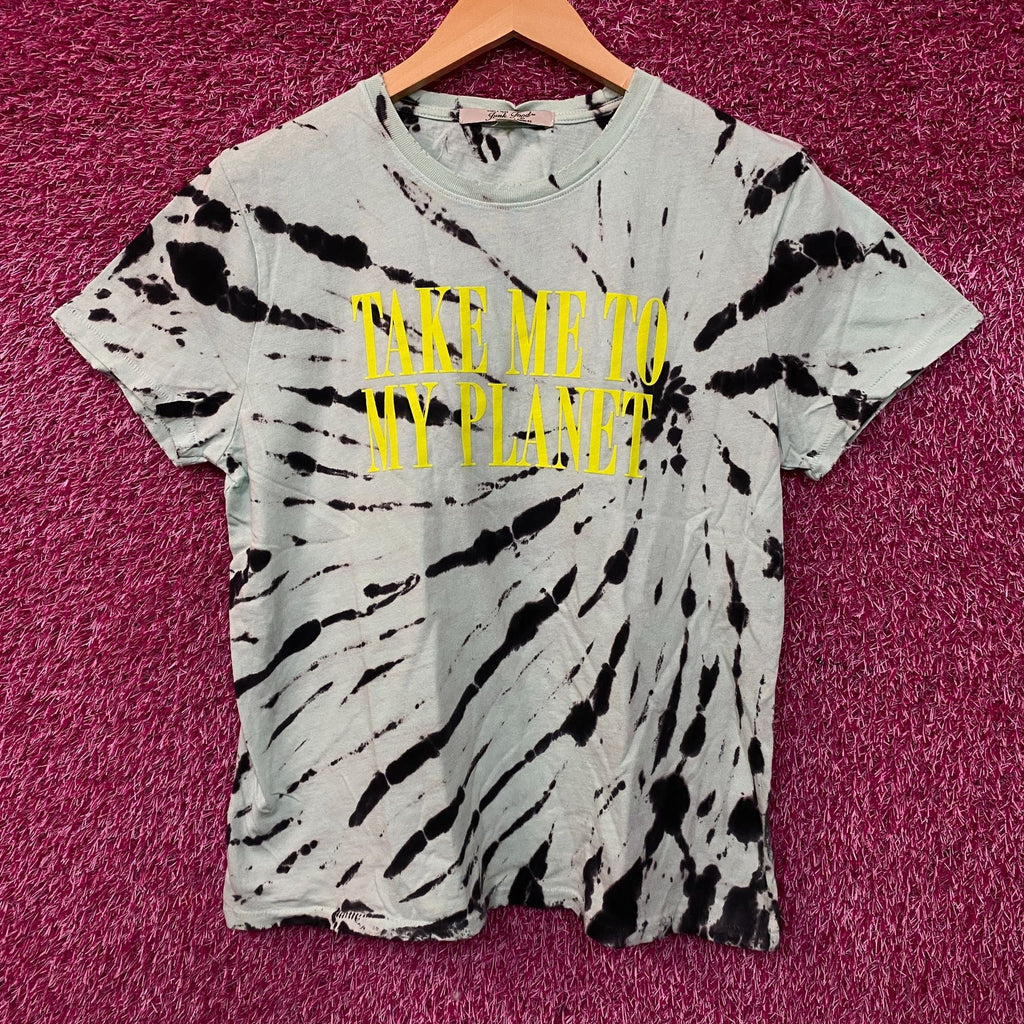 Junk Food Clothing Take Me To My Planet Tie-Dye Graphic Tee product image 1