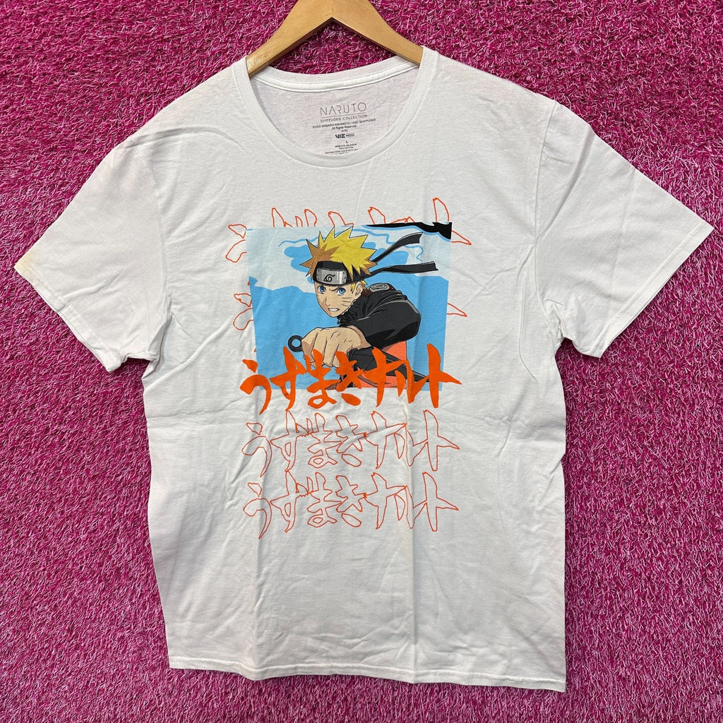 Naruto Uzumaki Hidden Leaf Hero Shippuden Anime Tee L product image 1