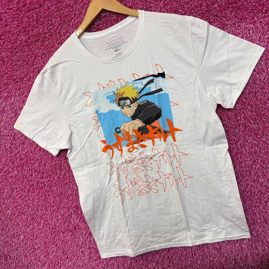 Naruto Uzumaki Hidden Leaf Hero Shippuden Anime Tee L product image 3