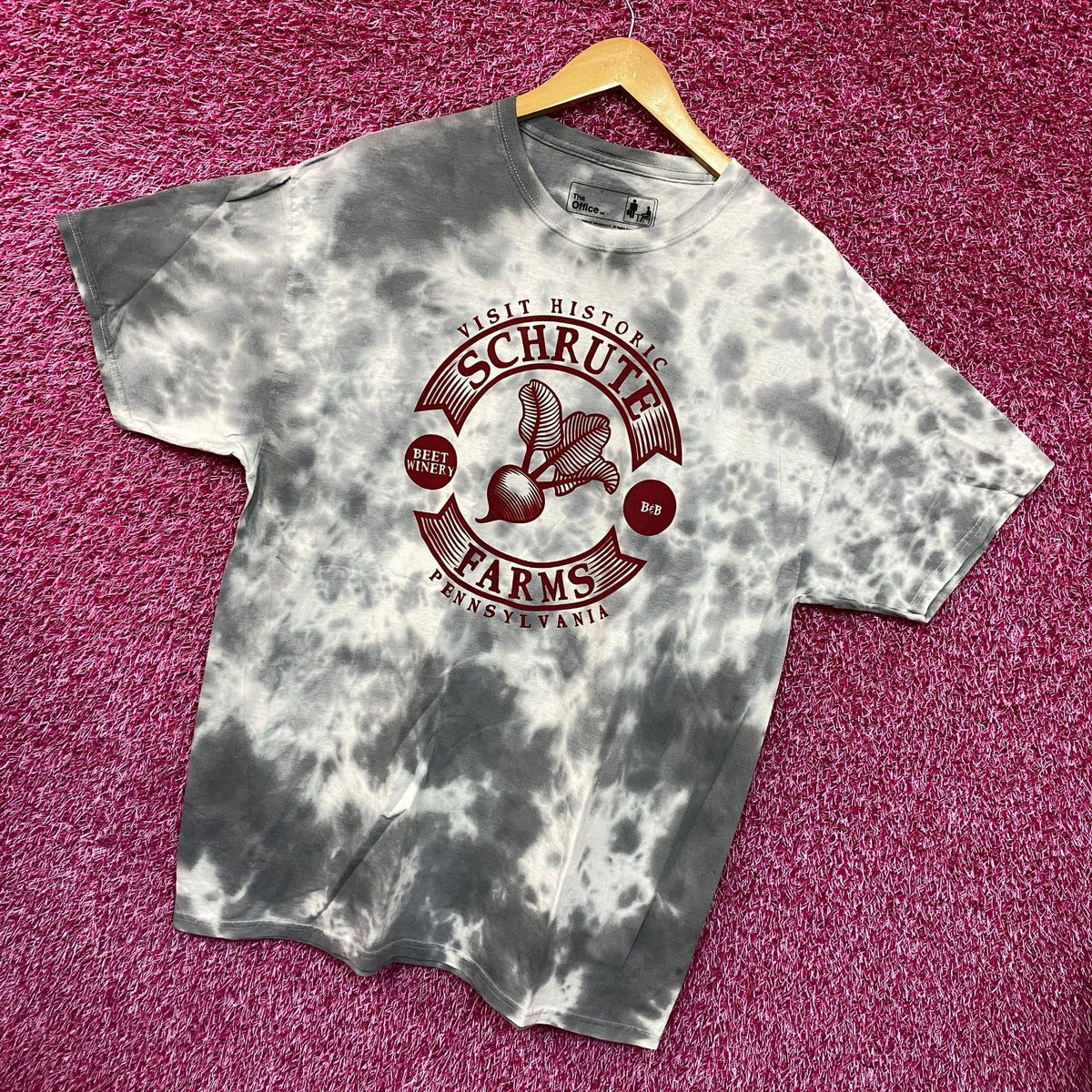 The Office Visit Schrute Farms Beet Winery Promo Tie Dye L product image 3