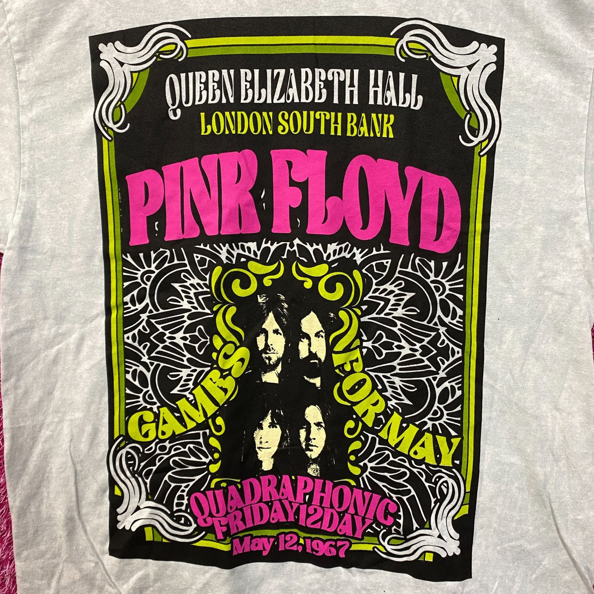Pink Floyd 1967 London Tour Rock Shirt size 1X product image 2