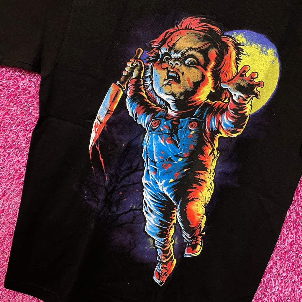 Chucky Full Moon Neon Tshirt size medium product image 4