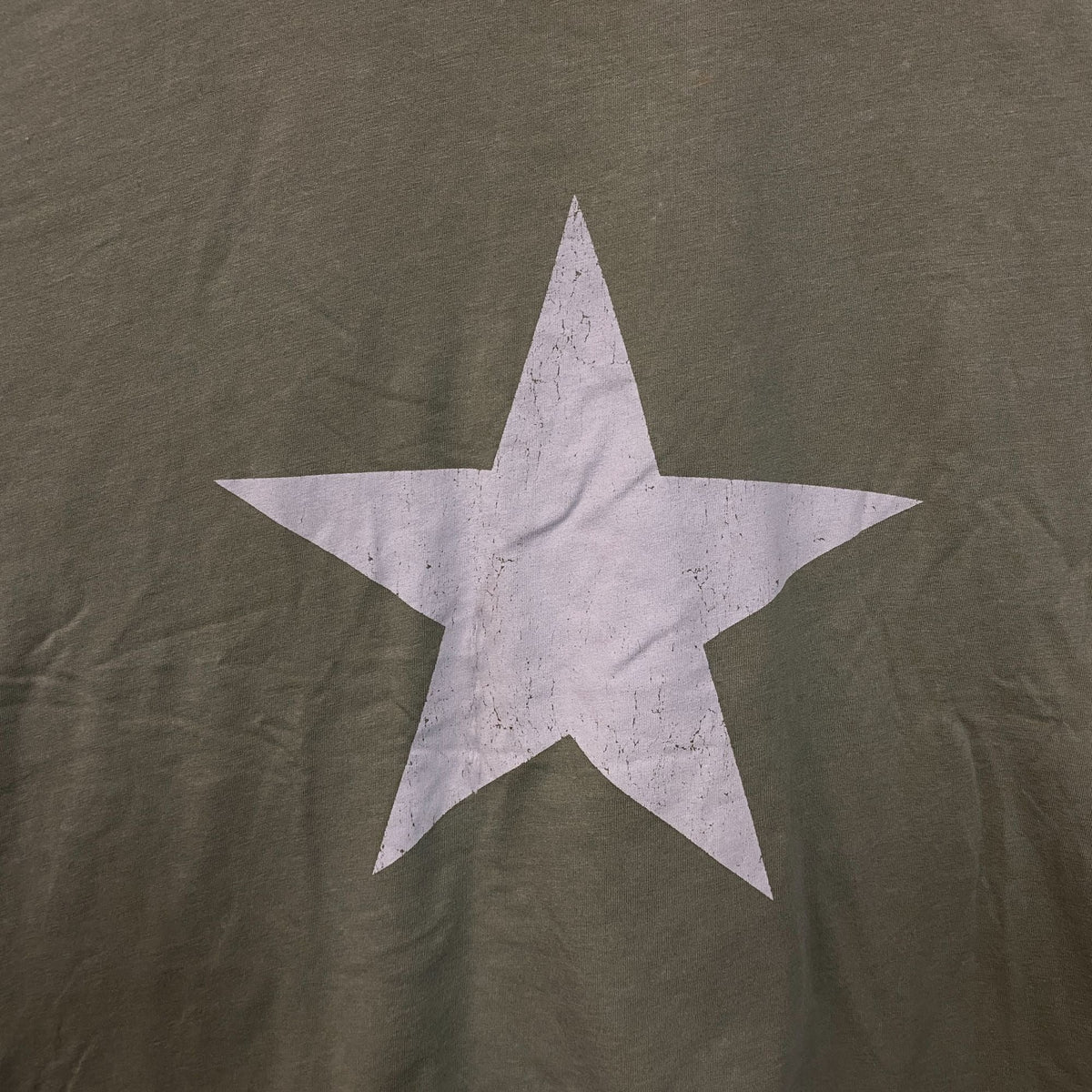 Maurices Olive Green Star Graphic Crop T-Shirt 2XL product image 4