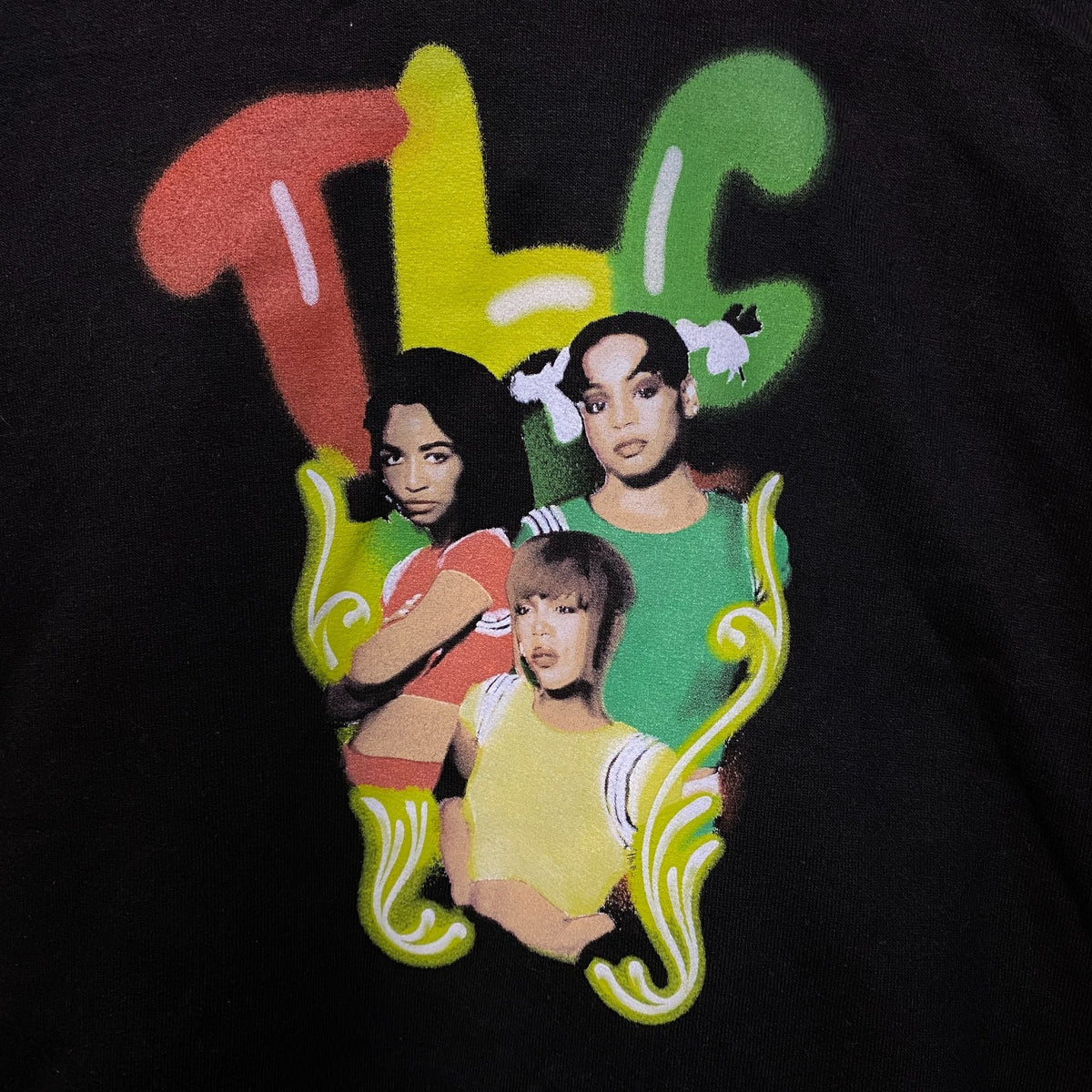 TLC Ohhh On the Tip Airbrush Urban Pop Group Hoodie L product image 2