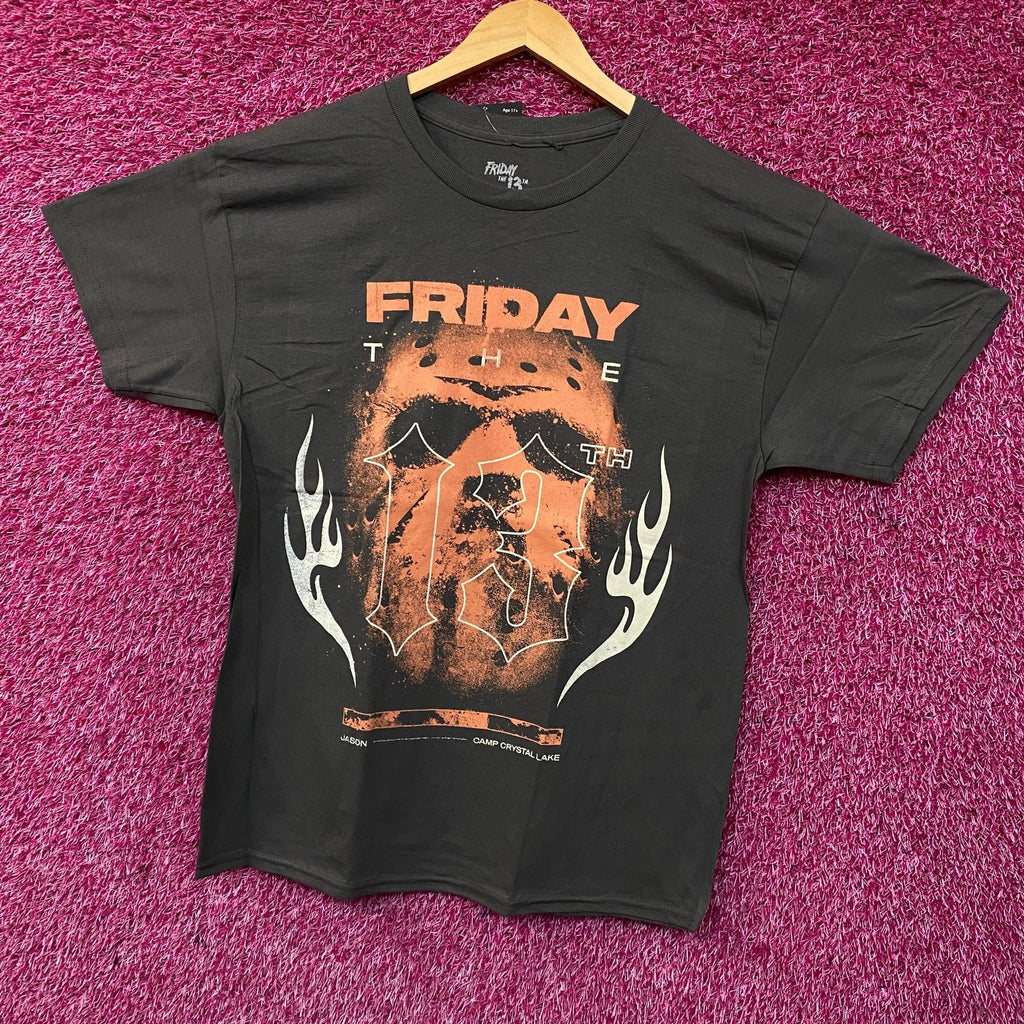 Friday the 13th Jason Voorhees Horror Graphic T-Shirt Large product image 3