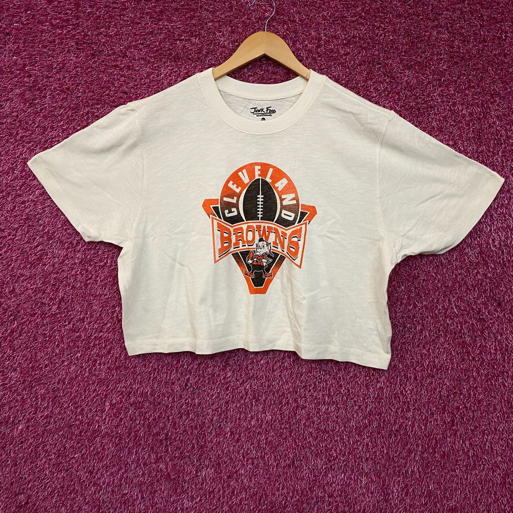 Junk Food Clothing Women's NFL Cleveland Browns Mock Neck product image 1