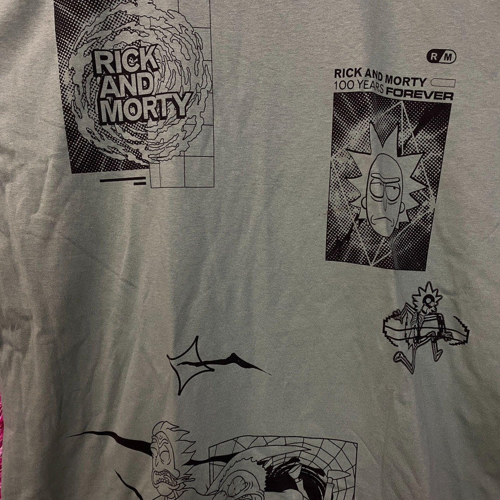 Rick and Morty Adult Swim Graphic T-Shirt Large product image 2