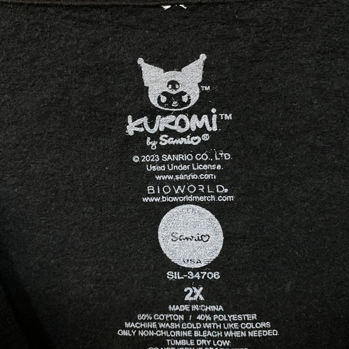 Cupid Kuromi Crewneck sweater size 2XL