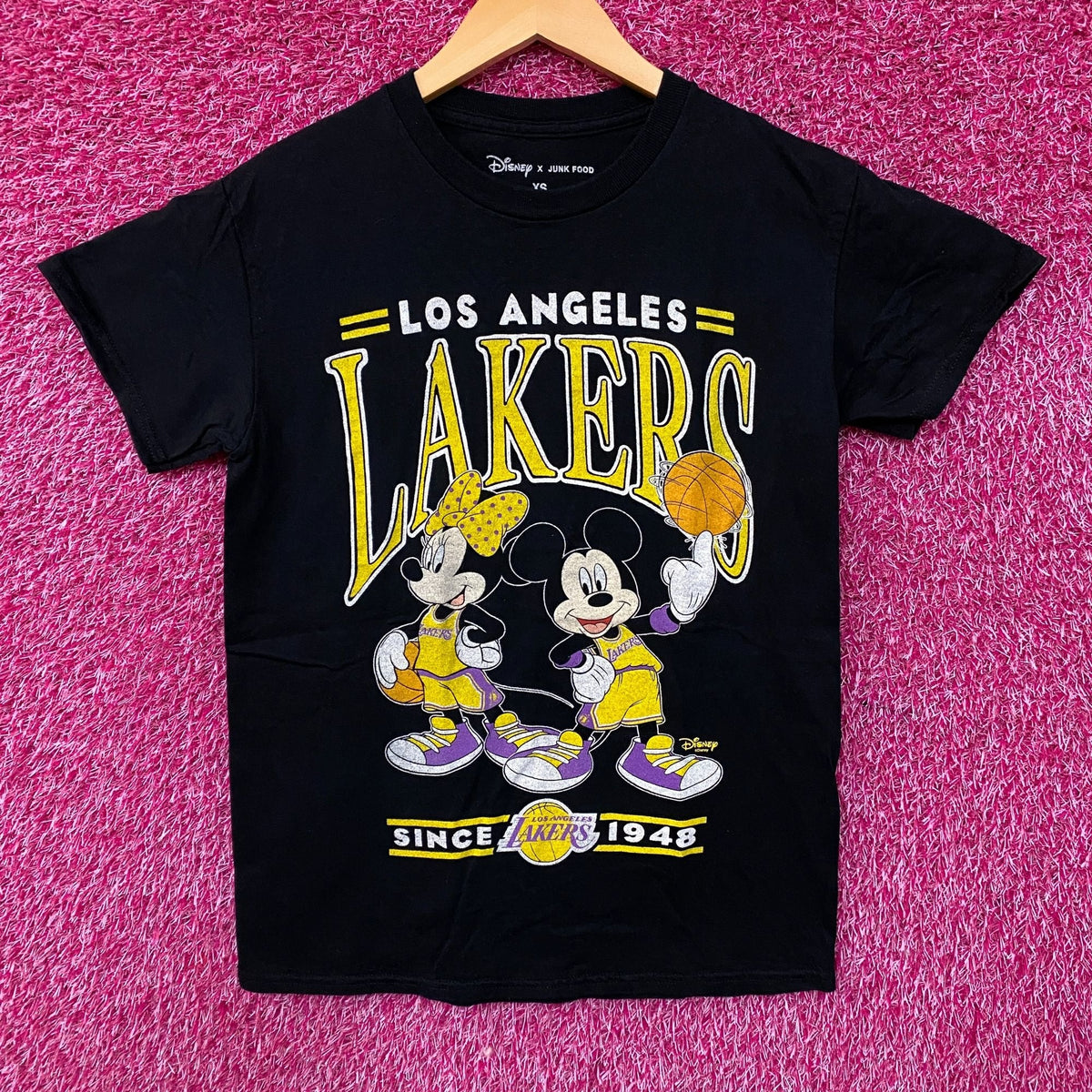 Junk Food Clothing X Disney Los Angeles Lakers Mickey and product image 1