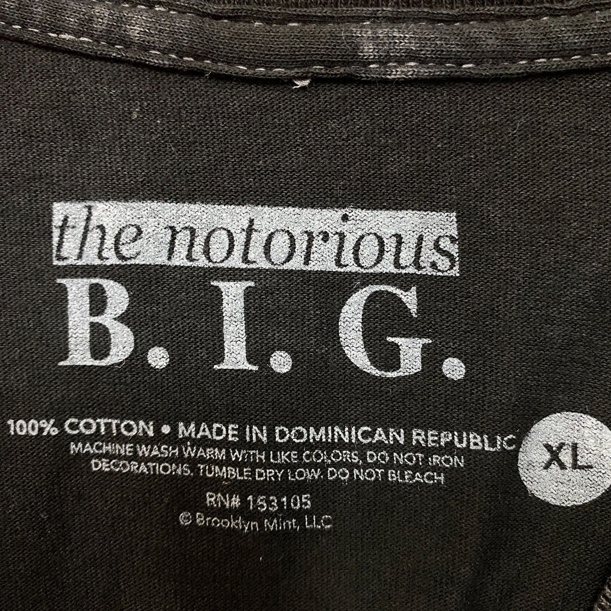 The Notorious B.I.G Biggie Smalls Brooklyn Mint T-Shirt XL product image 8