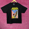 Anthrax Eagle Black T-Shirt XL product image 1