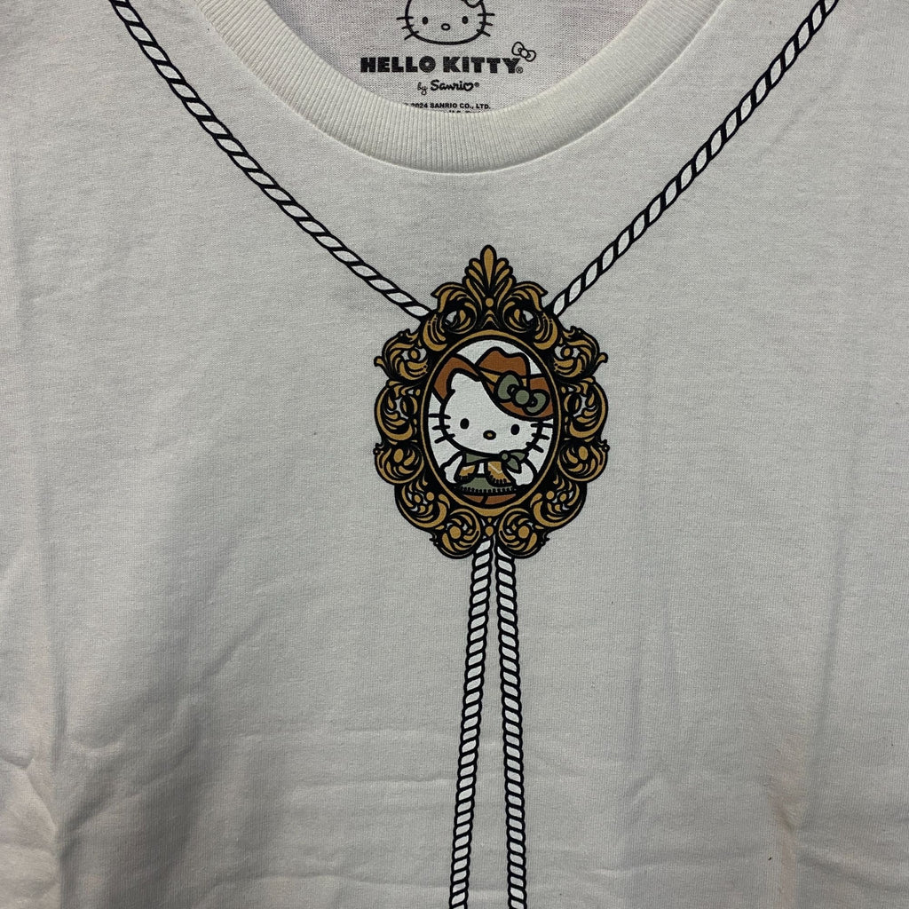 Sanrio Hello Kitty Bolo Tie Cute Graphic T-Shirt XL product image 2