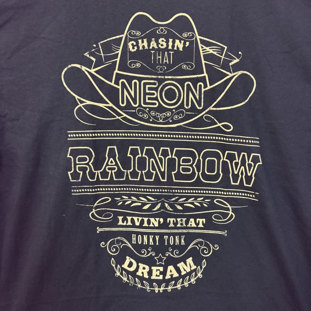 Alan Jackson Chasin' That Neon Rainbow Black T-Shirt XL product image 2