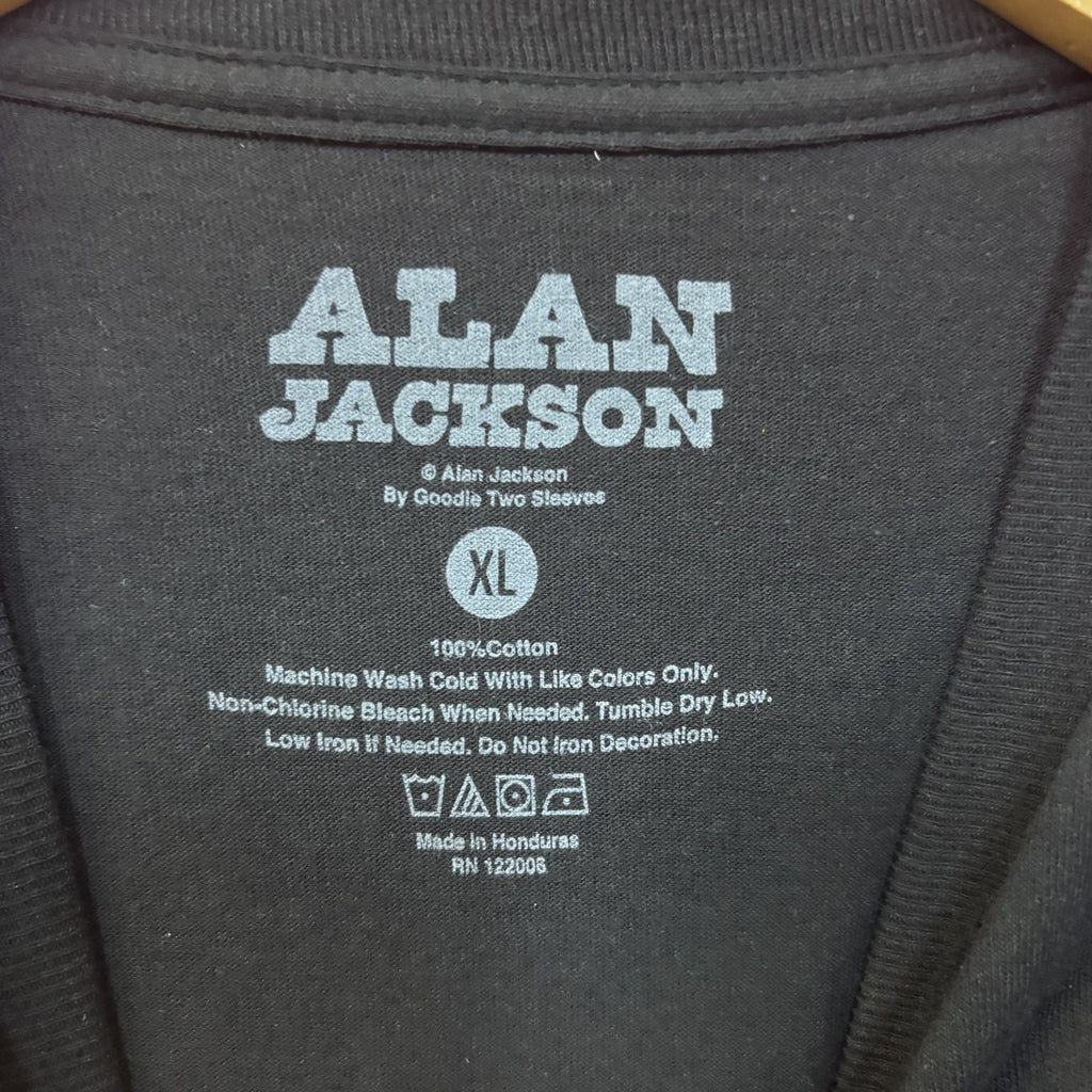 Alan Jackson Chasin' That Neon Rainbow Black T-Shirt XL product image 4