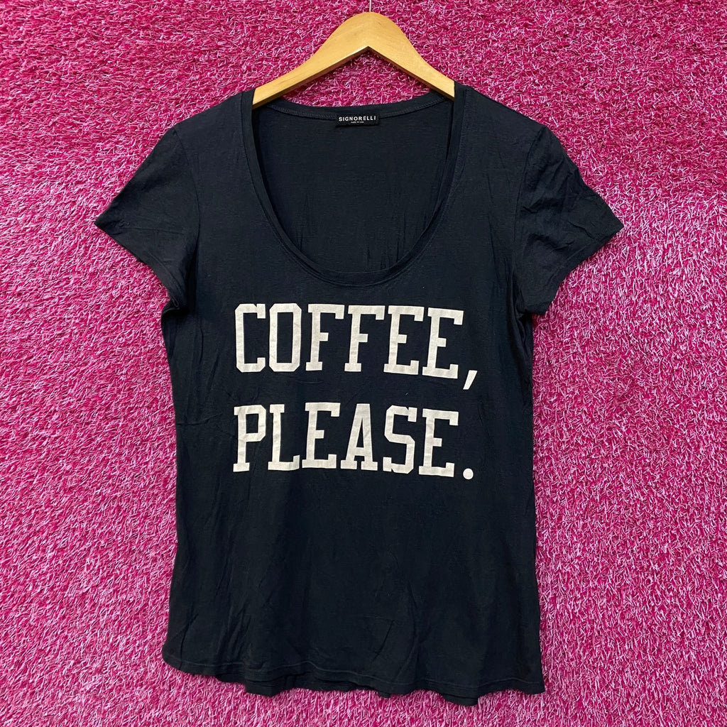 Coffee, Please Womens Tshirt size medium product image 1