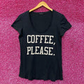 Coffee, Please Womens Tshirt size medium product image 1