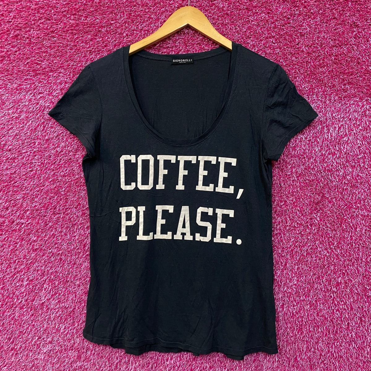 Coffee, Please Womens Tshirt size medium product image 1