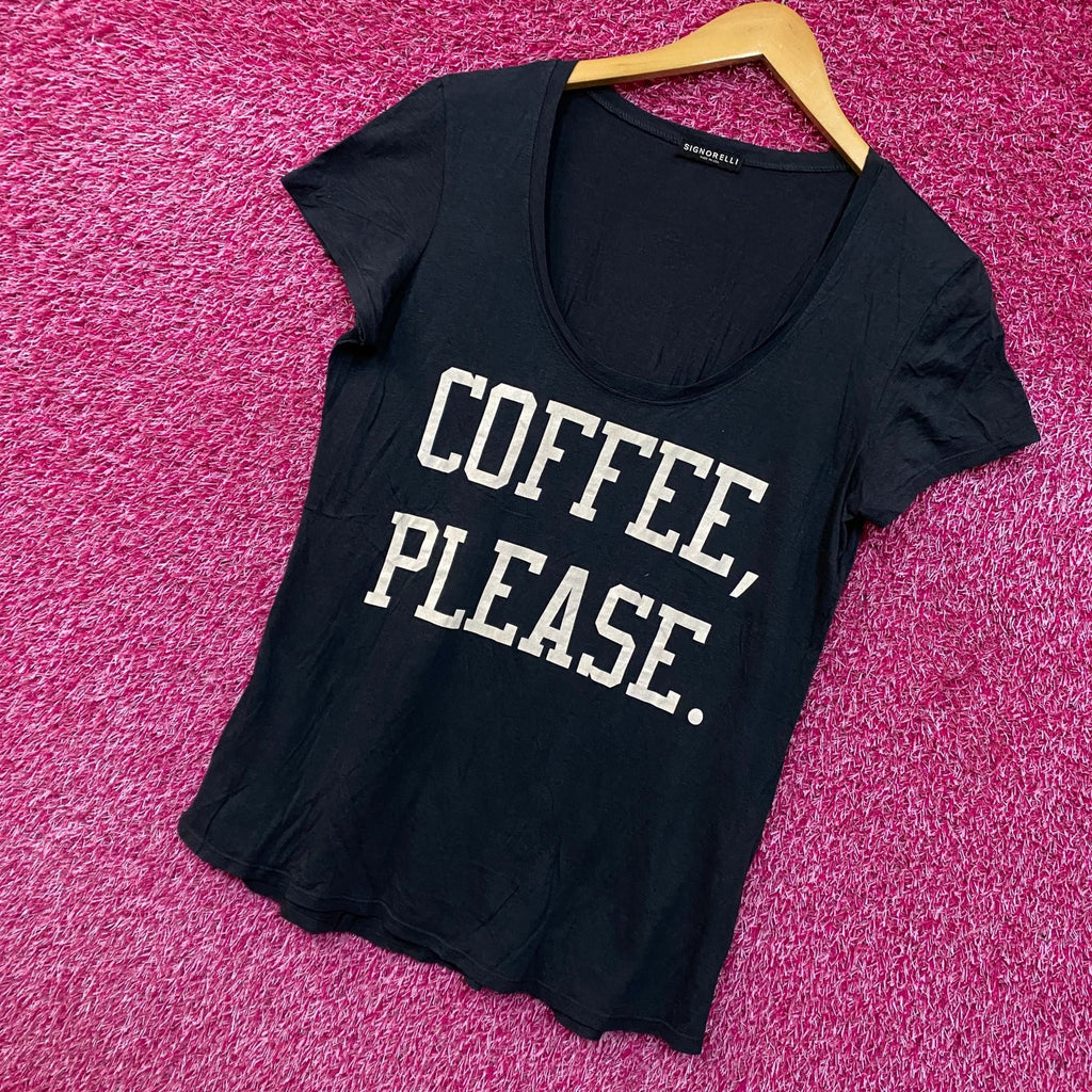 Coffee, Please Womens Tshirt size medium product image 3