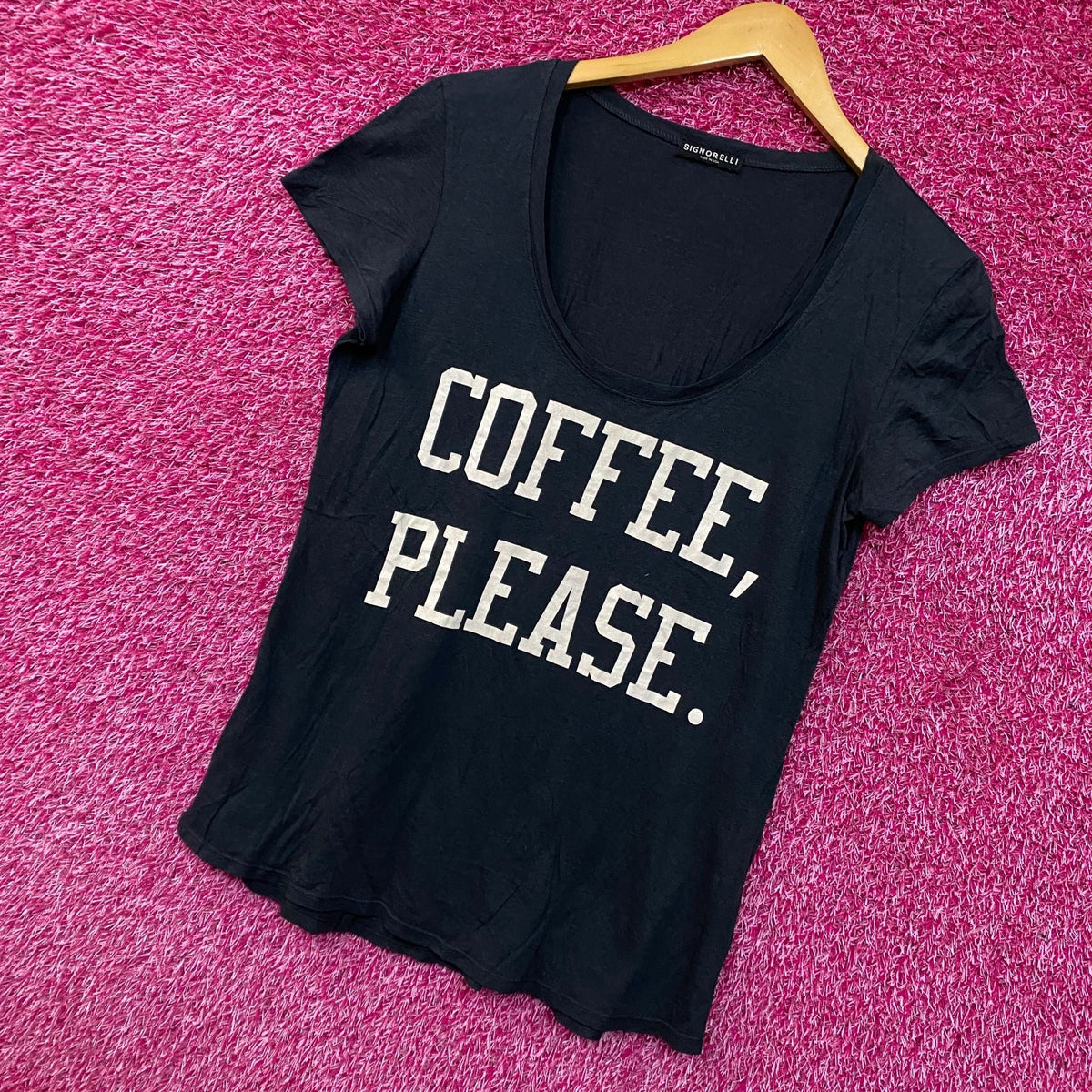 Coffee, Please Womens Tshirt size medium product image 3