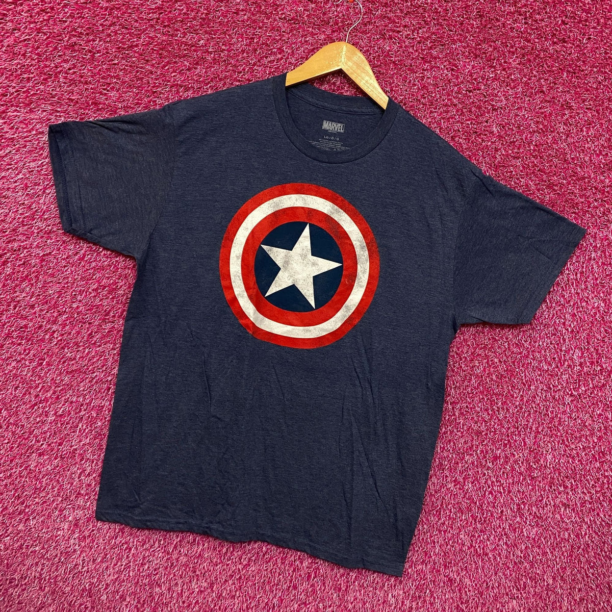 Captain American Shield Marvel Cinematic Universe Tee L product image 3