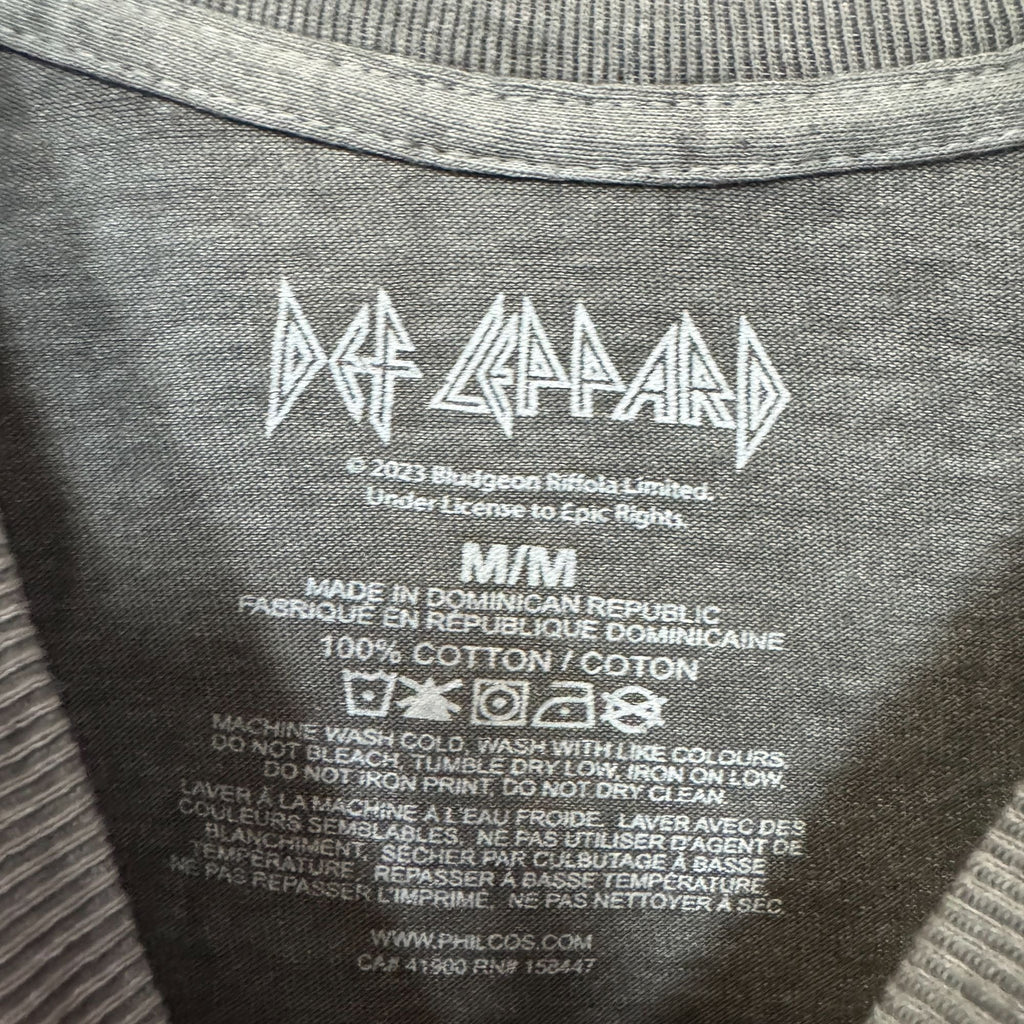 Def Leppard Animal Neon Leopard Hysteria Metal Band Tee M product image 4