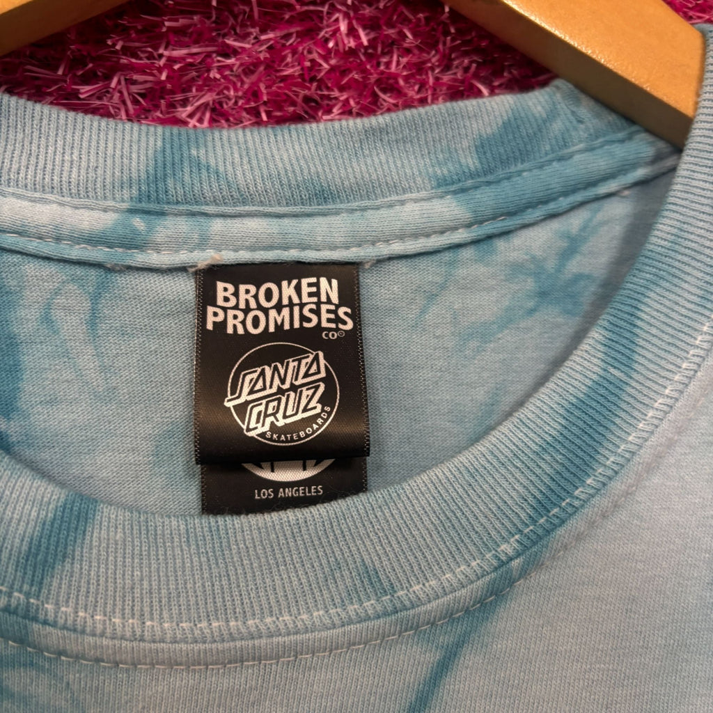 Broken Promises x Santa Cruz tiedye collab tshirt size product image 6