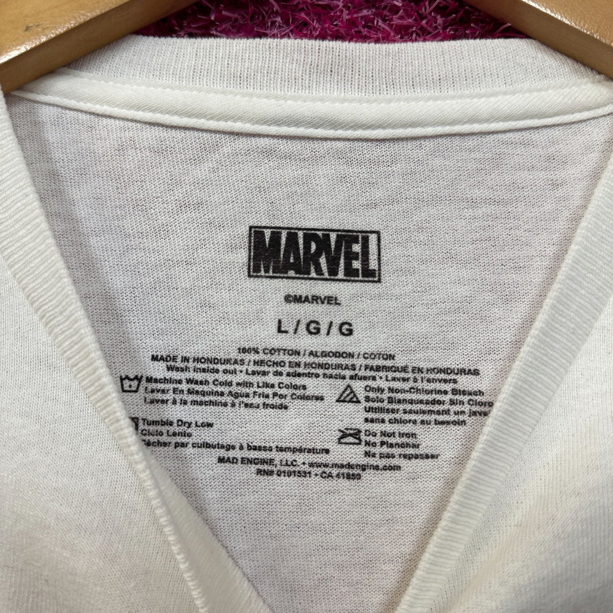 Venom Hypnotic Checkered the Alien Symbiote Marvel Tee L product image 4