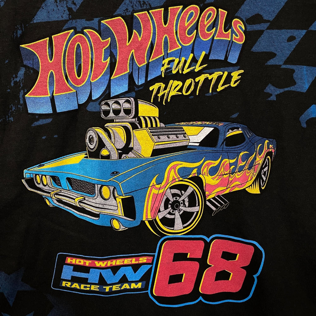 Hot Wheels Full Throttle Race Team Graphic Kids T-Shirt XL product image 2