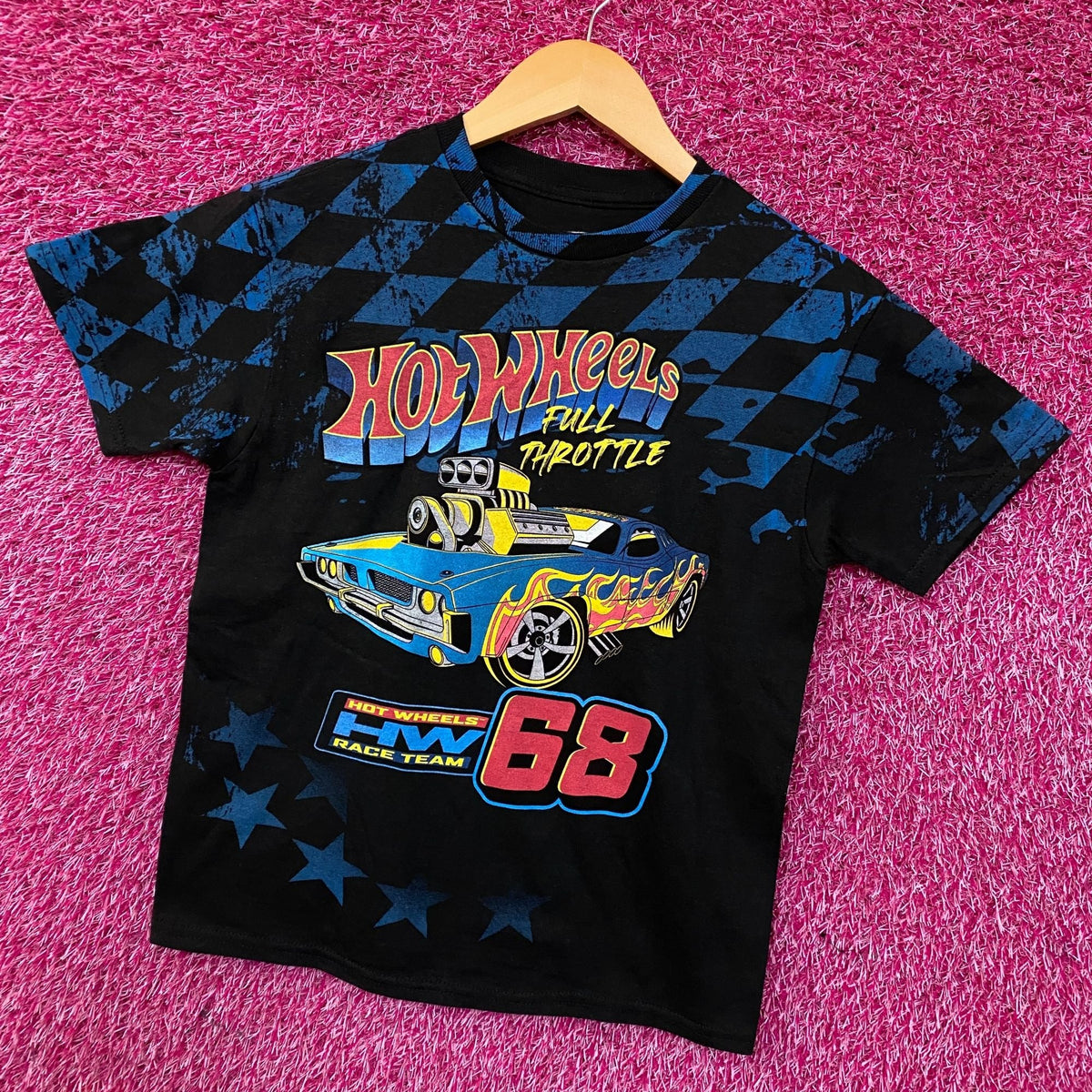 Hot Wheels Full Throttle Race Team Graphic Kids T-Shirt XL product image 3