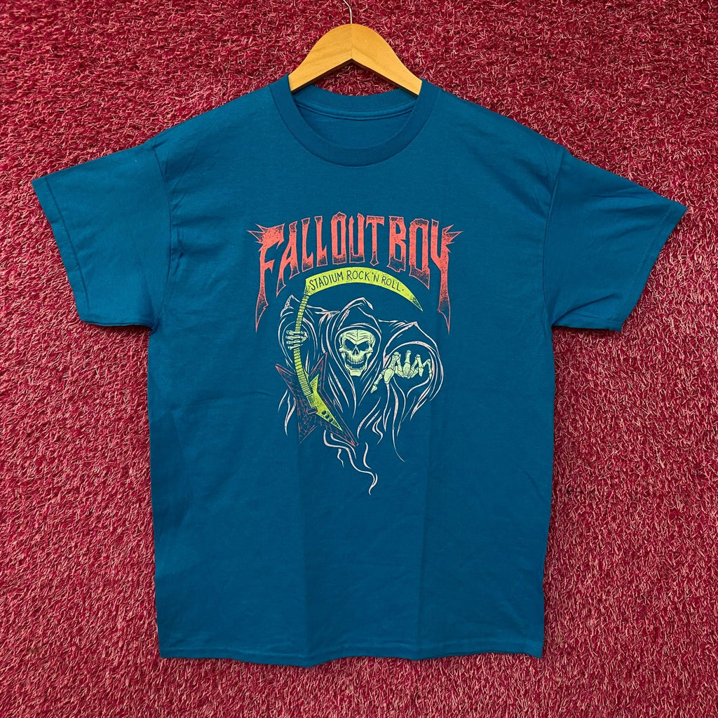 Fall Out Boy Stadium Rock n' Roll Reaper T-Shirt Medium product image 1