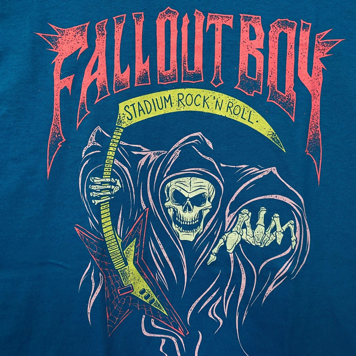 Fall Out Boy Stadium Rock n' Roll Reaper T-Shirt Medium product image 2