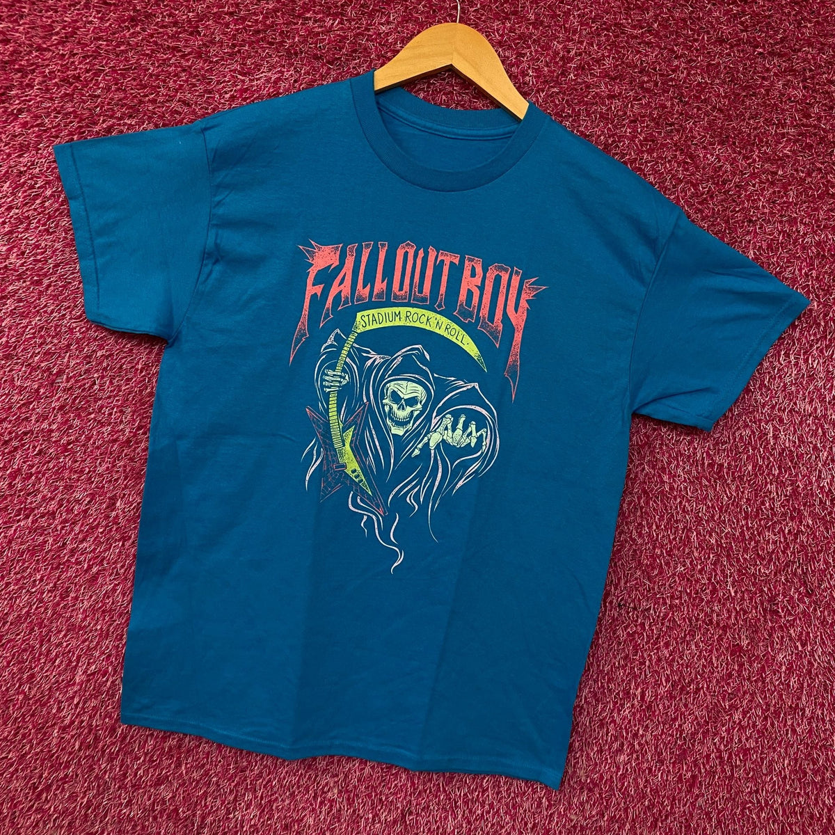 Fall Out Boy Stadium Rock n' Roll Reaper T-Shirt Medium product image 3