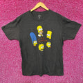 The Simpsons Family Cartoon Heads Animated Series Tee L product image 1