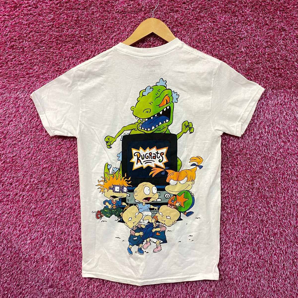 Rugrats Reptar Angelica & the Babies Nickelodeon Tee L product image 1