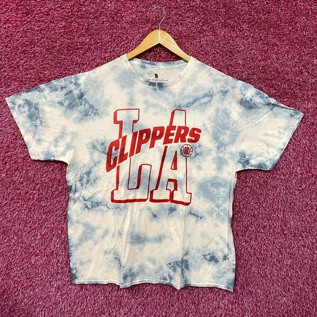 LA Clippers NBA Court Side Team Gameday Promo Tie Dye L product image 1