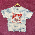 LA Clippers NBA Court Side Team Gameday Promo Tie Dye L product image 1