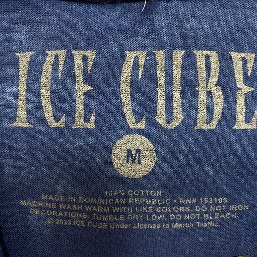Ice Cube West Coast Good Day Portrait Acid Wash Blue product image 5