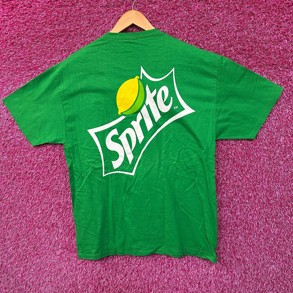 Sprite Obey Your Thirst Slogan Coke Product Promo Tee L product image 1