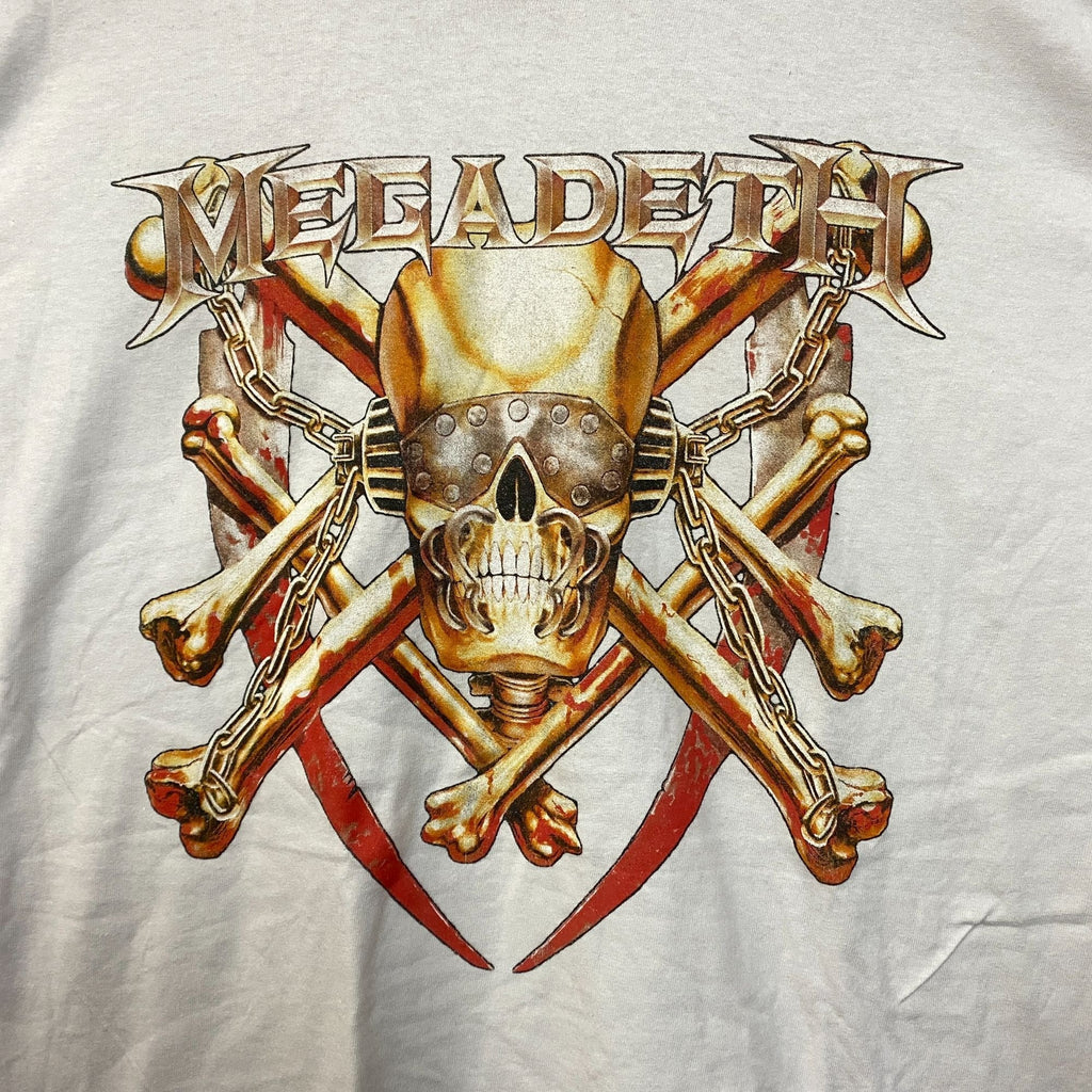 Megadeth Distressed Metal Rock Tshirt size Extra Large product image 2