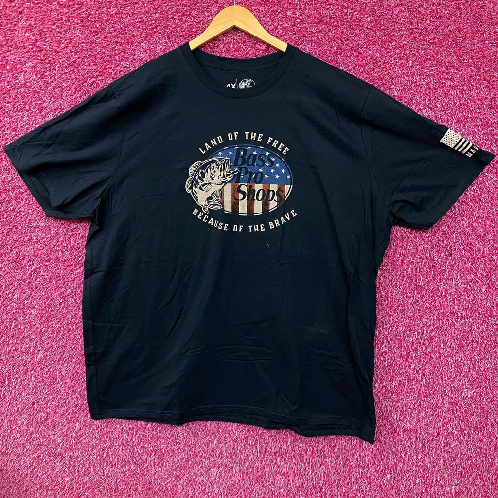 Bass Pro Shops USA Land Of The Free Graphic T-Shirt 4XL product image 1