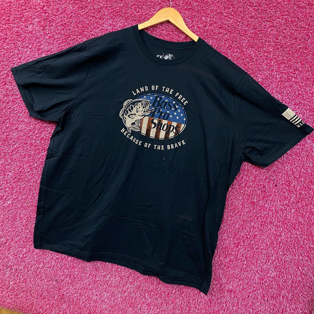 Bass Pro Shops USA Land Of The Free Graphic T-Shirt 4XL product image 3