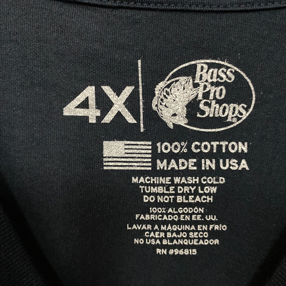 Bass Pro Shops USA Land Of The Free Graphic T-Shirt 4XL product image 4