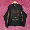 Space Zebra Music Saves Us Long Sleeve black T-Shirt XL product image 1